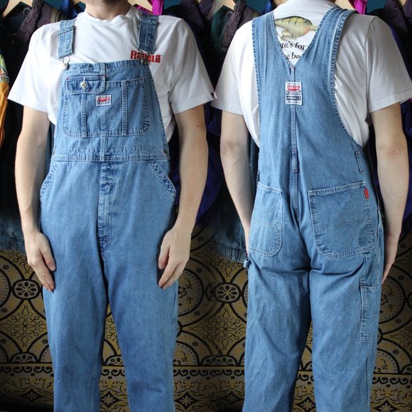Vintage Denim - Vintage IKEDA MADE IN CANADA Denim Overalls